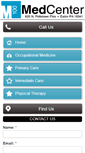 Mobile Screenshot of medcenter100.com